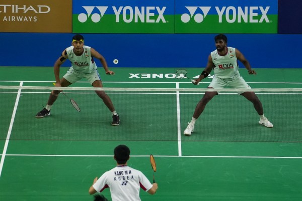 The 7th-seeded men's doubles pairing reached their second straight semifinal to kick off the 2025 season. (BAI)