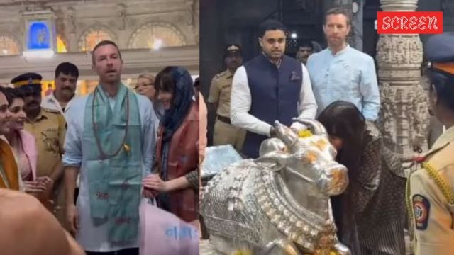 Chris Martin with Dakota Johnson successful  India