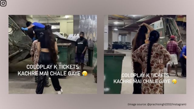Coldplay is further set to perform on January 19, and 21 in Mumbai (Image source: @prachisingh2202/Instagram)