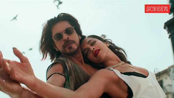 Deepika Padukone and Shah Rukh Khan