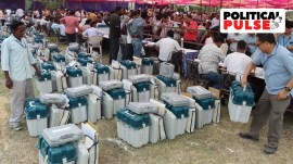 EVM machines, delhi assembly elections, political pulse, indian express