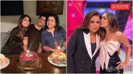Farah Khan turns 60, Farhan Akhtar, Malaika Arora