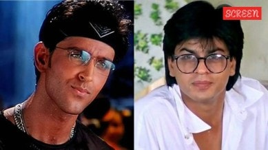 Hrithik Roshan and Shah Rukh Khan