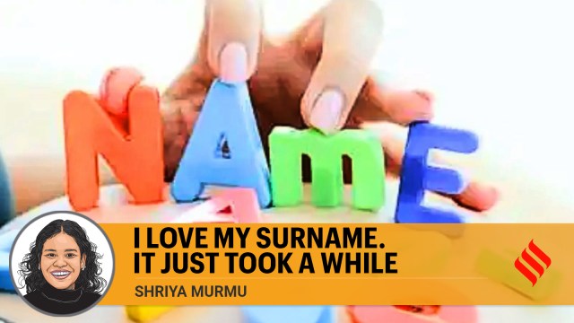 I love my surname. It just took a while copy