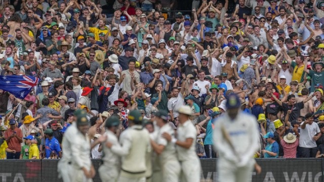 Ravi Shastri has a radical idea for getting fans in the stands. IN PHOTO: Australia's fans celebrate the wicket of Jasprit Bumrah during the fourth cricket Test between Australia and India at the Melbourne Cricket Ground. (AP Photo)