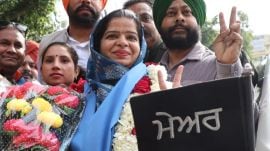 Inderjit Kaur, Ludhiana's first woman mayor
