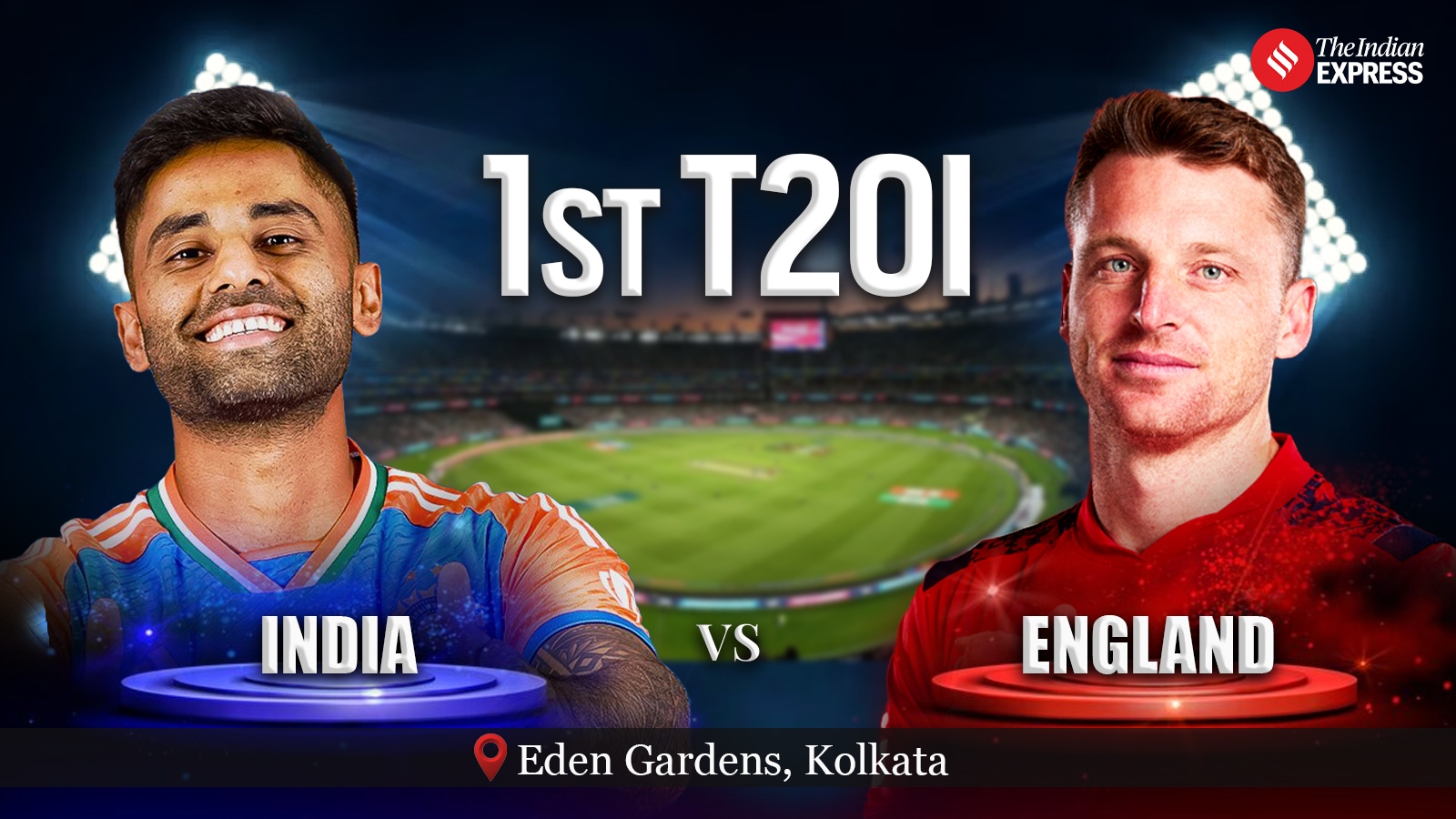 IND vs ENG 1st T20I Live Cricket Score, India vs England Test Live Score Streaming Online ENG