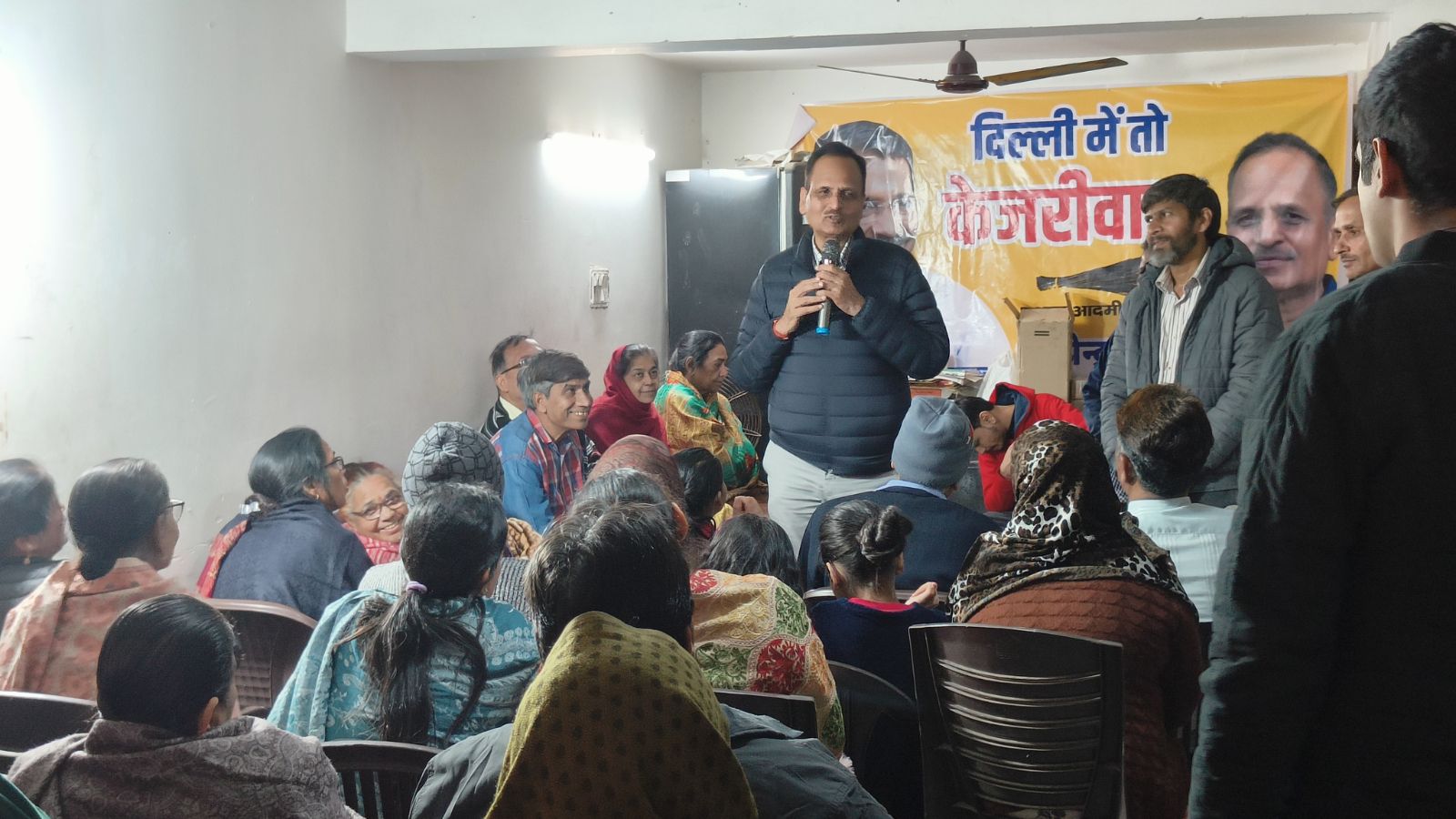 Public gatherings, house meetings: Out of public action for over two years, AAP’s Satyendar Jain on campaign frenzy in Shakur Basti