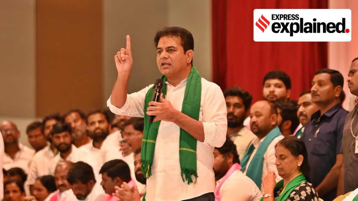 KTR is the working president of BRS and son of BRS chief and former Telangana CM K Chandrashekar Rao.