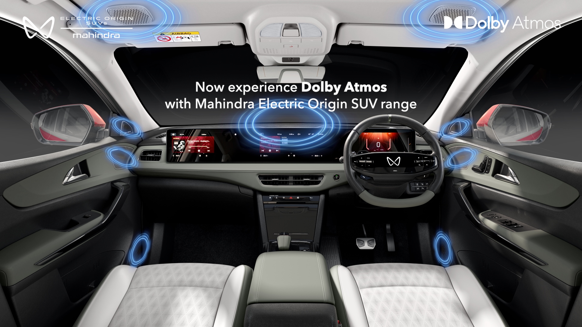 Atmos is now rolling out into car models across the world, including Mahindra in India. (Image: Dolby)