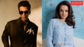 Karan Johar and Kangana Ranaut