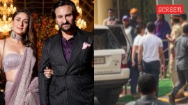 Kareena Kapoor reaches the hospital for Saif Ali Khan's discharge