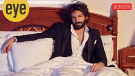 Kartik Aaryan with Indian Express Kartik Aaryan