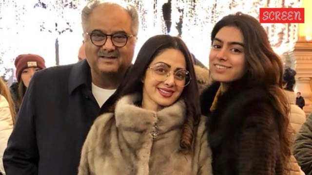 Khushi Kapoor precocious    revealed that her parent  Sridevi was truthful  shy that she would seldom  let  her daughters to ticker  her films.