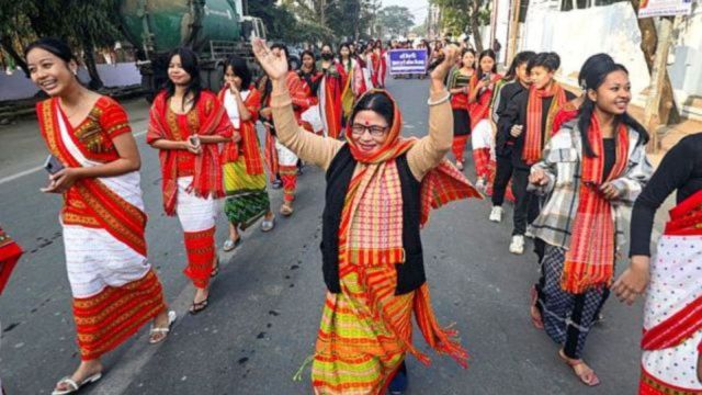 Kokborok connection   promotion Tripura