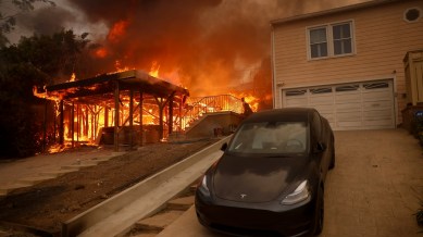 Los Angeles wild fire
