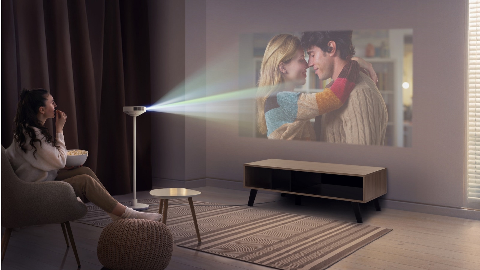 CES 2025 LG unveils PF600U, a projector with integrated Bluetooth