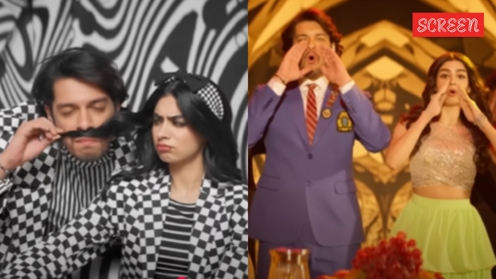 Junaid Khan and Khushi Kapoor in Loveyapa