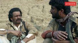 Manoj Bajpayee and Sushant Singh Rajput in Sonchiriya
