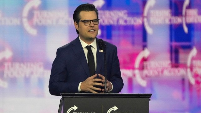 Matt Gaetz enactment       superior   donald trump