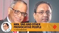 N R Narayana Murthy World View, S N Subrahmanyan World View, N R Narayana Murthy, S N Subrahmanyan, N R Narayana Murthy views, S N Subrahmanyan views, editorial, Indian express, opinion news, current affairs