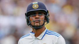 From the time Shubman Gill emerged on the scene, his initial trigger movement has made him vulnerable to deliveries that shape into him. (AP)