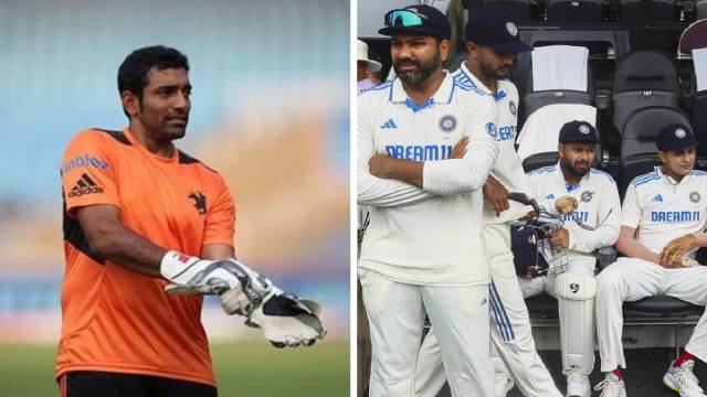 Robin Uthappa has slammed the Indian dressing room's 'Mr. Fix-It' who has projected captaincy aspirations as an interim option. (AP/File)