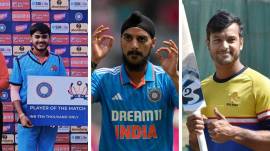 Vijay Hazare Trophy: Arshdeep Singh, Ayush Mhatre and Mayank Agarawal are among the performers in the league stage. (AP/PTI/BCCI)