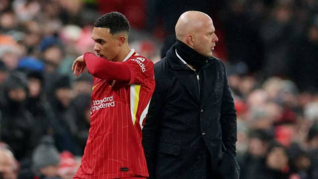 Trent Alexander-Arnold's performance against Manchester United has come under the scanner. (Reuters)