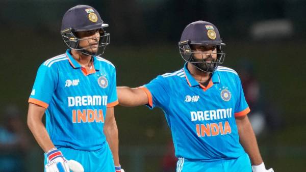 Rohit Sharma and Shubman Gill average over 72 as an ODI opening pair after 25 matches. (AP)