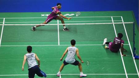 Goh and Izzuddin have struggled against Satwik-Chirag in the past (trailing 1-6 in the Head-to-Head) but they are the new world No 2 pair this week. (BAI)