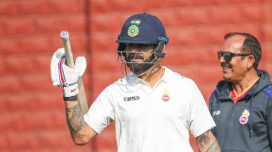 Ranji Trophy 2025 Round 7: Virat Kohli will be in action during the Delhi-Railways match at the Arun Jaitley Stadium. (EXPRESS PHOTO BY PRAVEEN KHANNA)