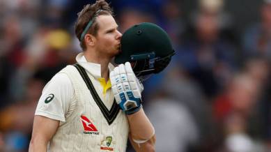 Michael Vaughan has called Steve Smith’s feat as being close to talked about like cricketing legend Don Bradman. (Reuters)