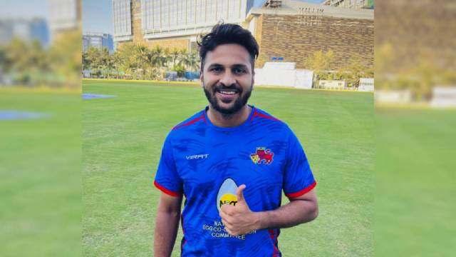 Shardul Thakur bagged a hat-trick for Mumbai successful  the Ranji Trophy connected  Thursday. (PTI)