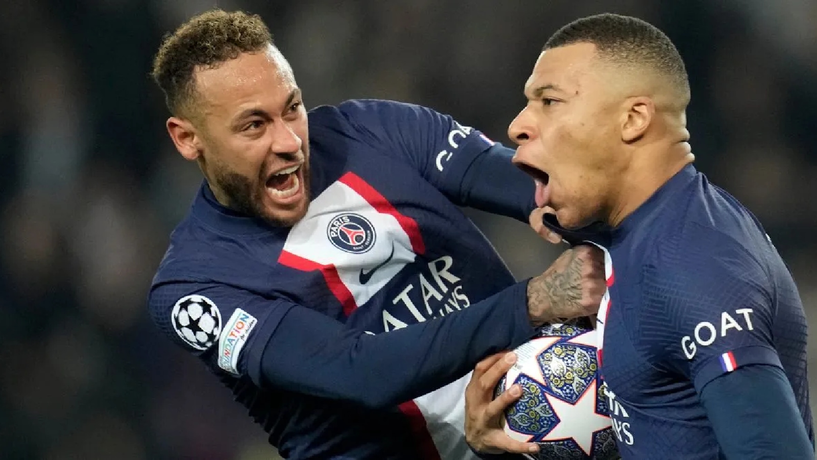 Kylian Mbappe fires back at Neymar’s claim of jealousy towards Lionel Messi