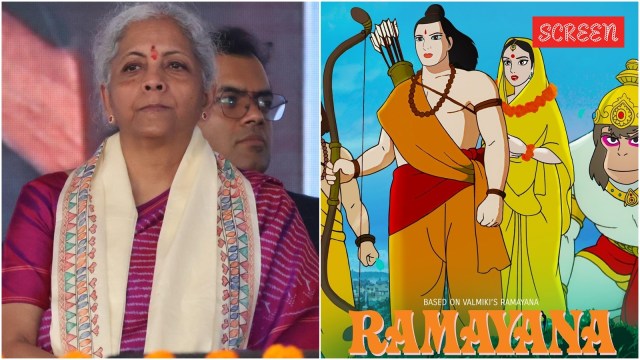  The Legend of Prince Rama's rerelease, is Union Minister of Finance and Corporate Affairs Nirmala Sitharaman.