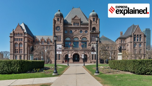 The Ontario Legislative Building.