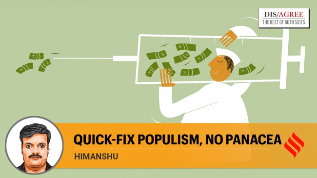 Cash transfers are not a panacea — they are merely quick-fix populism for electoral gains