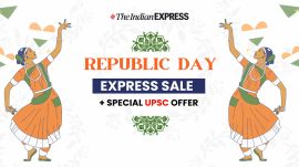 UPSC sale, Indian Express Republic Day sale, express subscription sale 2025