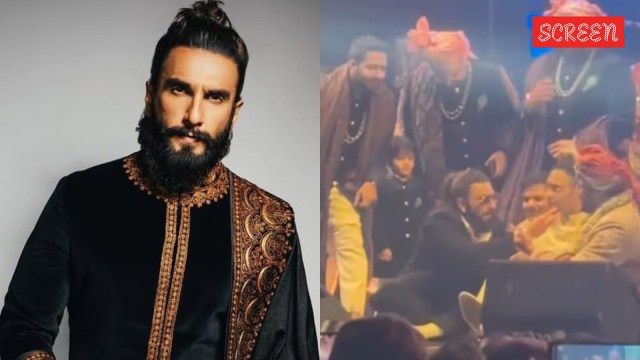 Ranveer Singh astatine  a wedding