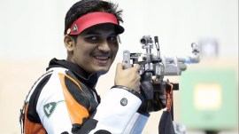 Rudrankksh Patil, who is the world champion in the 10m air rifle shooting event. (PHOTO: Instagram/Rudrankksh Patil)