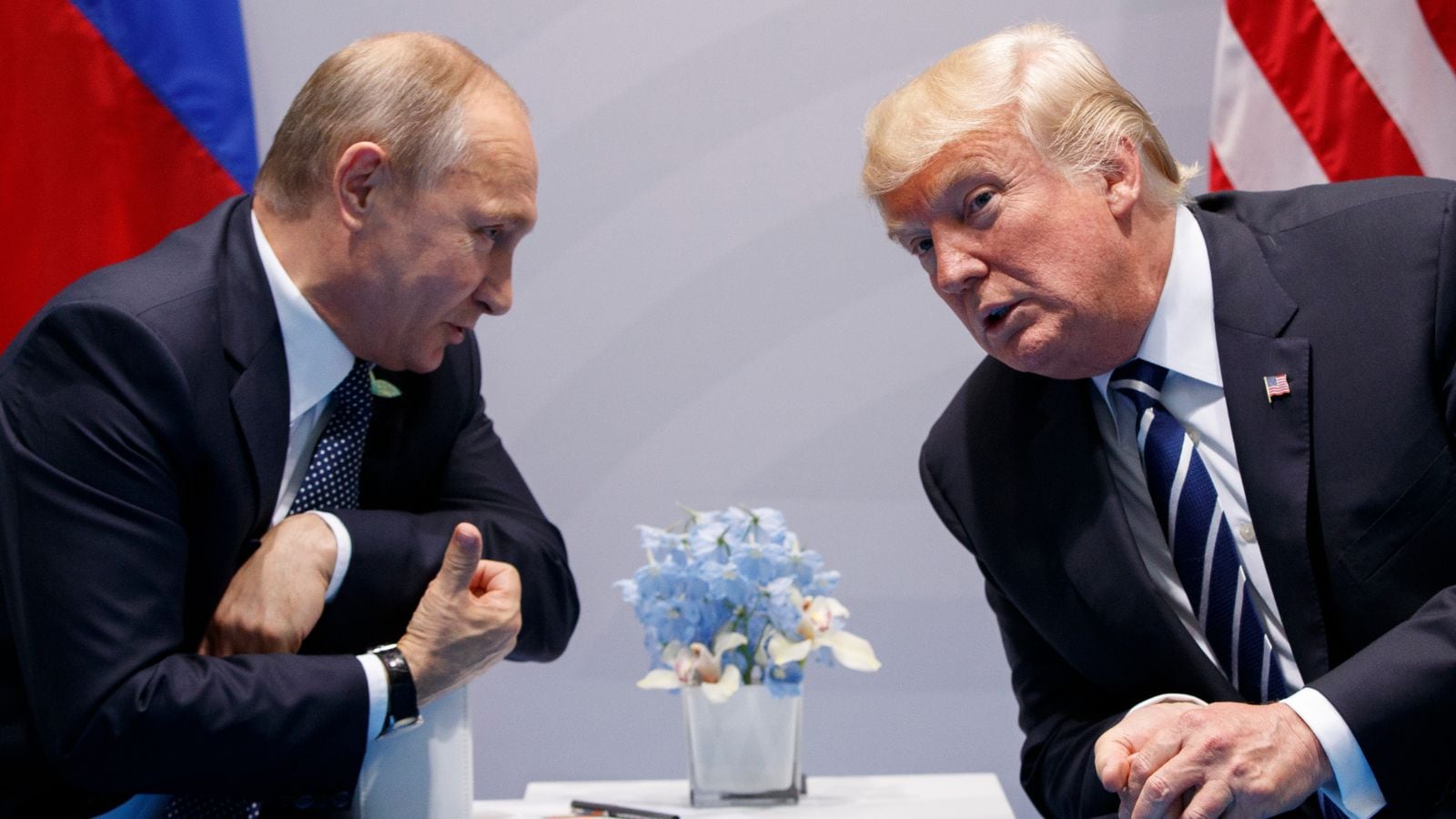 Donald Trump, President Vladimir Putin Russia