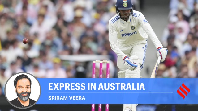 India's Shubman Gill bats during play on the first day of the fifth cricket test between India and Australia at the Sydney Cricket Ground, in Sydney, Australia, Friday, Jan. 3, 2025. (AP Photo)