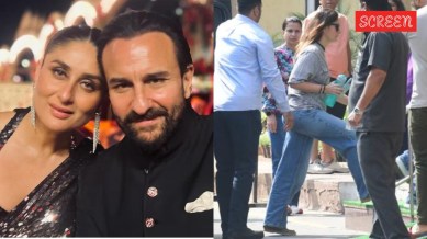 Kareena Kapoor Khan at the hospital to visit Saif