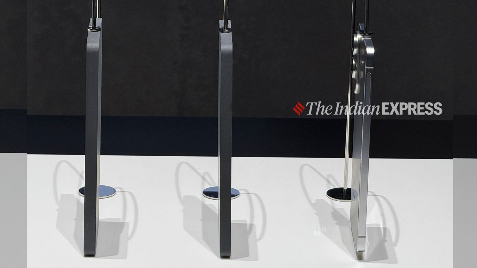 The S25 Edge is super slim, and I believe Samsung will market this phone as something completely different from what competitors offer. (Image credit: Anuj Bhatia/Indian Express)