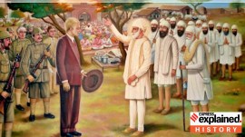 Kuka martyrs’ day, Bhagwant Mann, Bhagwant Singh Mann, Namdhari Shaheed Smarak, Namdharis, Namdharis in Punjab, Indian express news, current affairs