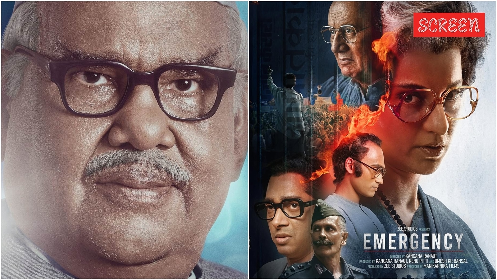 Anupam Kher celebrates Satish Kaushik’s legacy; shares transformation video ahead of Emergency release. Watch