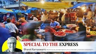 Food inflation, business news, indian express
