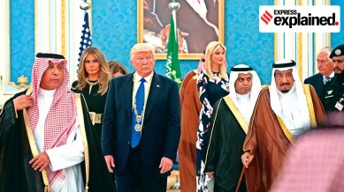 Trump administration, US-Iran relations, donald trump, Prince Mohammed bin Salman, davos, Javad Zarif, Gaza, Gaza Israel conflict, Hamas Israel conflict, Benjamin Netanyahu, Gaza Palestine, Israel and Palestine, Israel Palestine conflict, Israel Palestine relations, Israel-Palestine talks, Palestine-Israel relations, India news, Indian express,