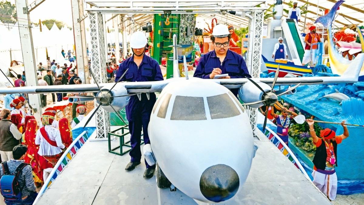 Republic Day parade, Gujarat Republic Day parade, Republic Day celebrations, Kirti Toran, Statue of Unity, Ahmedabad news, Gujarat news, India news, Indian express, current affairs